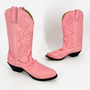 Durango Barbie Pink Women's Western Cowboy Boots Rebel Size 8
